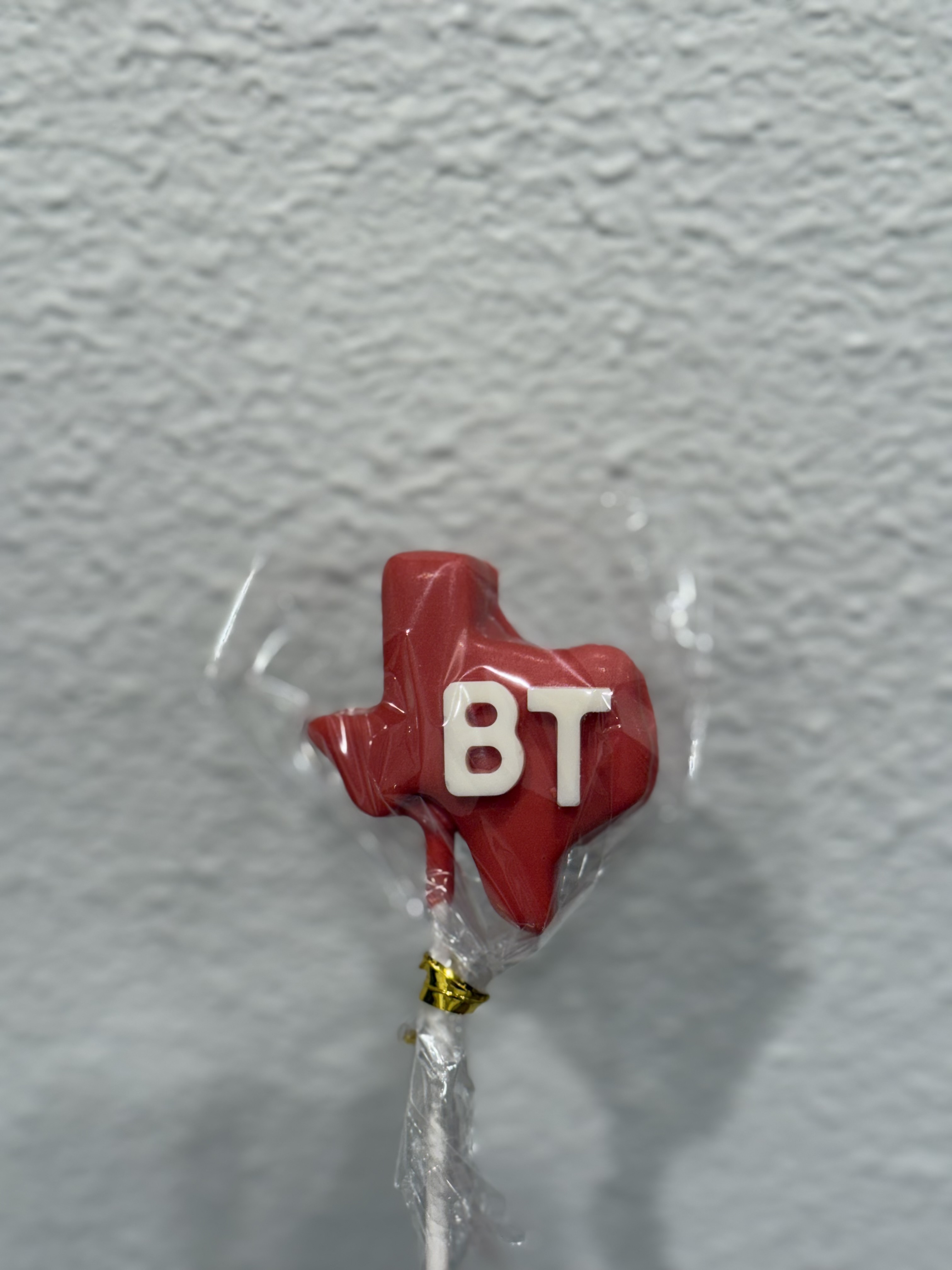 Texas Shape Cake Pop
