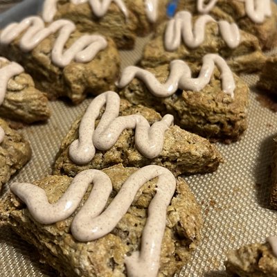 🎃 Pumpkin Spice Sourdough Scones 🎃