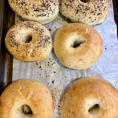 Sourdough Bagels