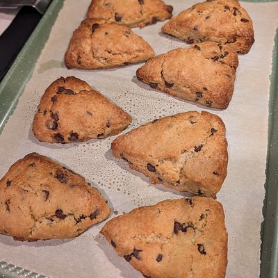 Chocolate Chip Scones (Gluten Free) - 2 For $5