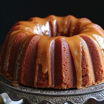 Brown Sugar Toffee Pound Cake 