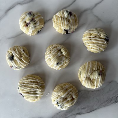 Lemon Blueberry Cookies