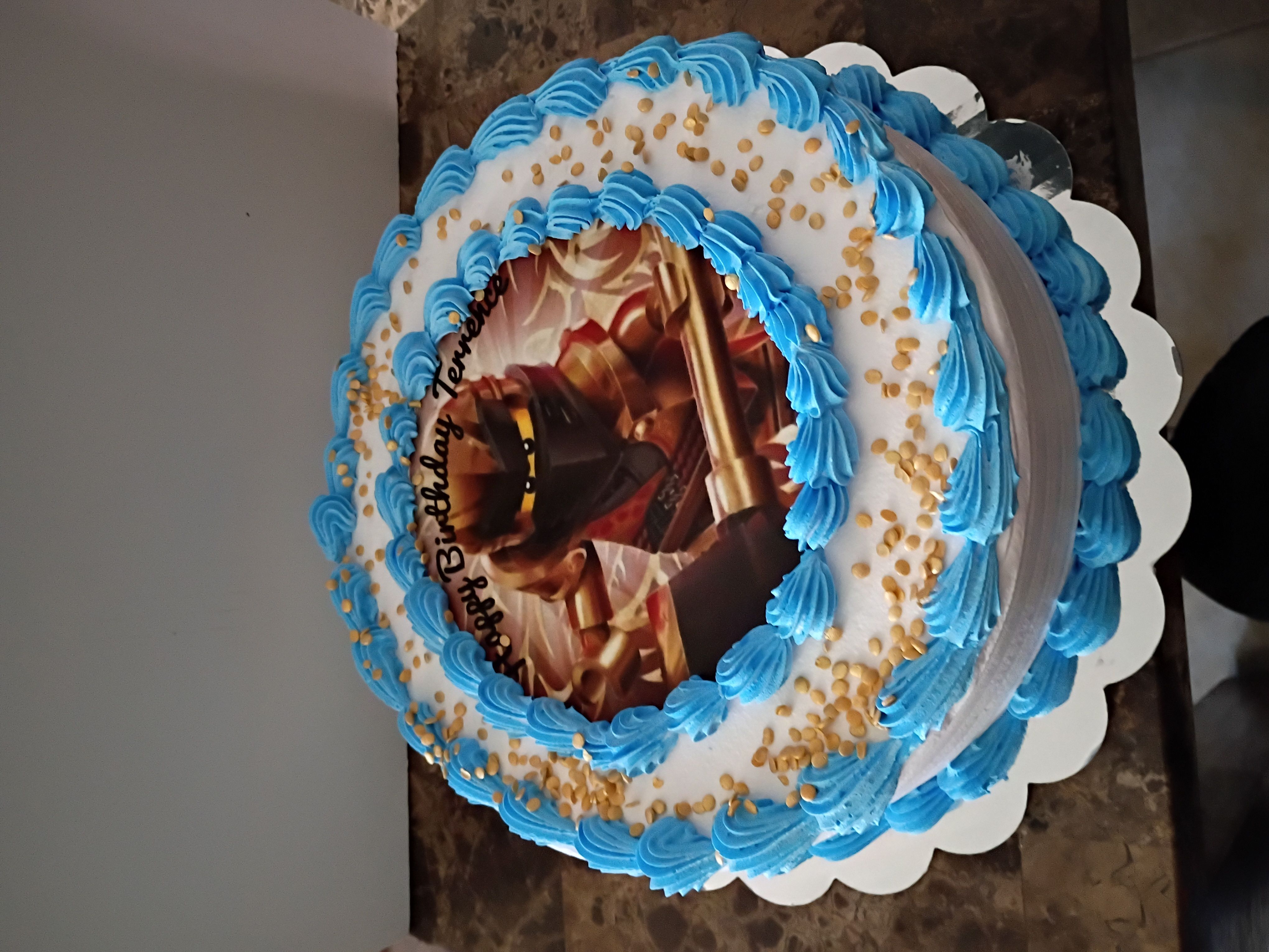9in Round Filled With Image