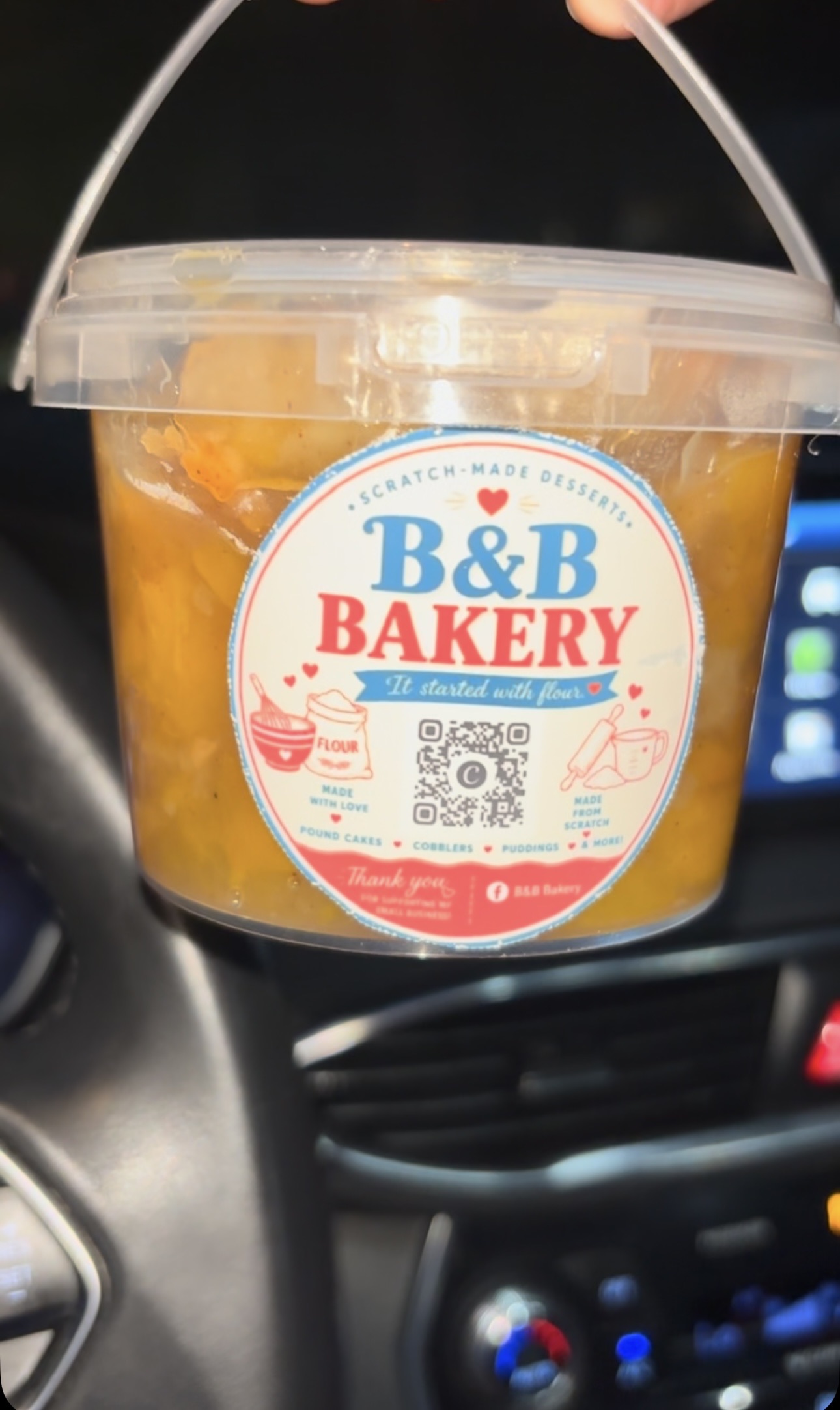 Peach Cobbler Bucket 10oz