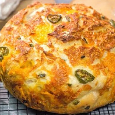 Sourdough Jalepeno Cheddar Bread