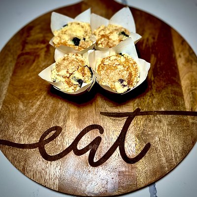 Bluberry Lemon Crumb Muffin 