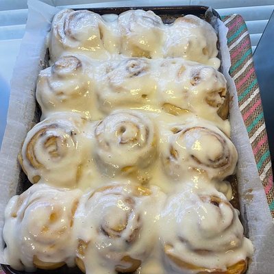 Classic Sourdough -Cinnamon Roll-6 (1/2 Dozen)