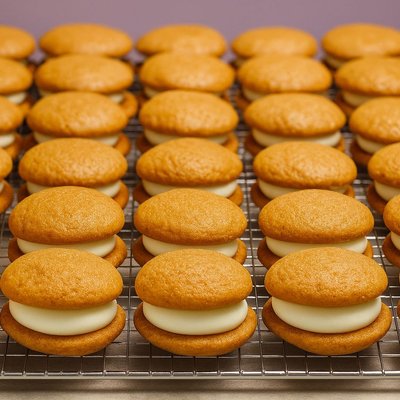 Carrot Whoopie Pies With Cream-Cheese Filling (1 Dz.)