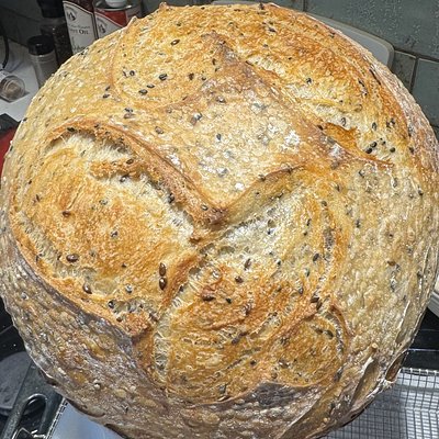 🍯Honey Sesame & Flax Seeded Sourdough