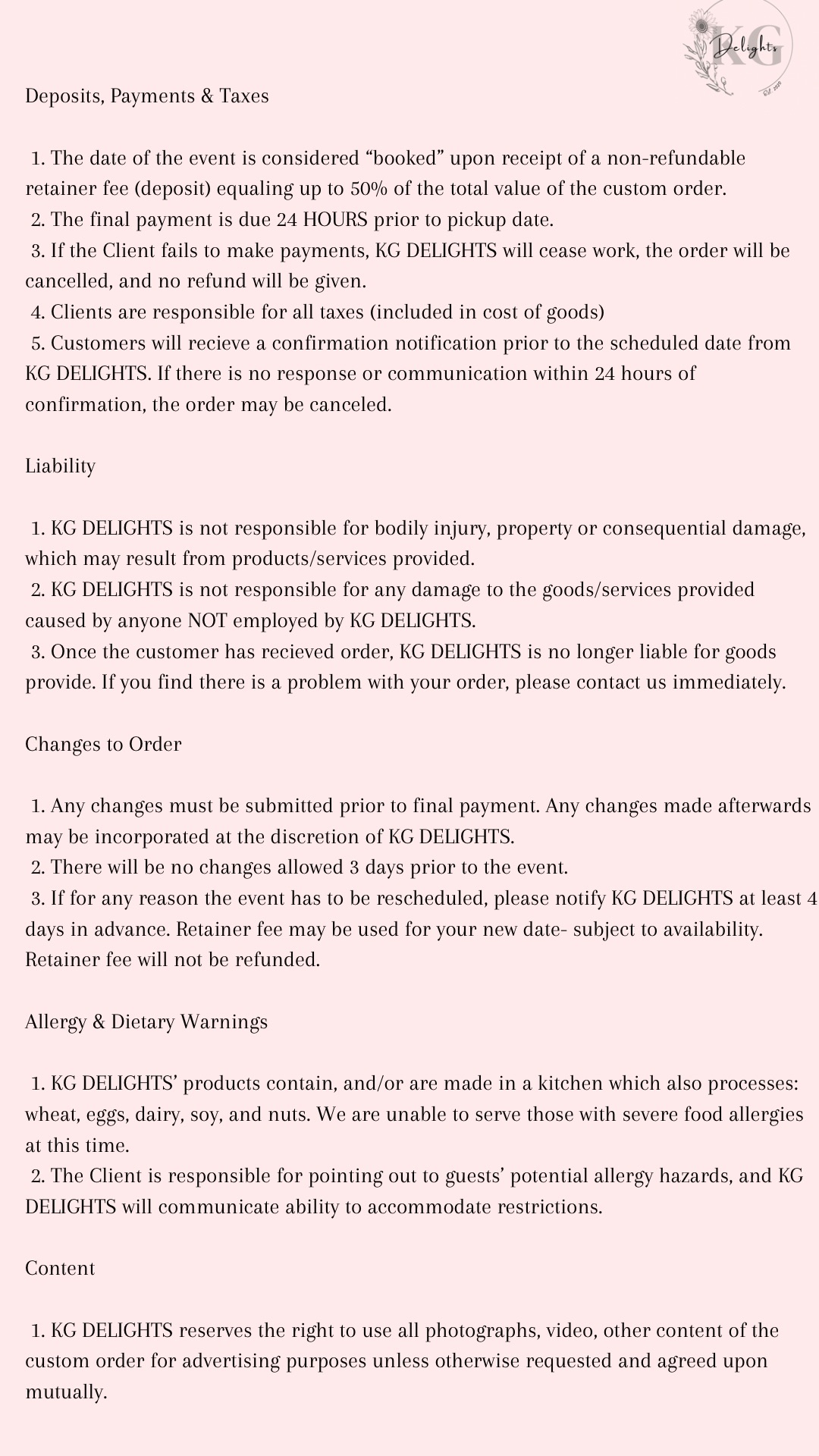 TERMS & CONDITIONS