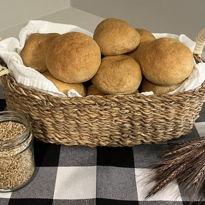 Whole Wheat Roll- (6 Rolls)
