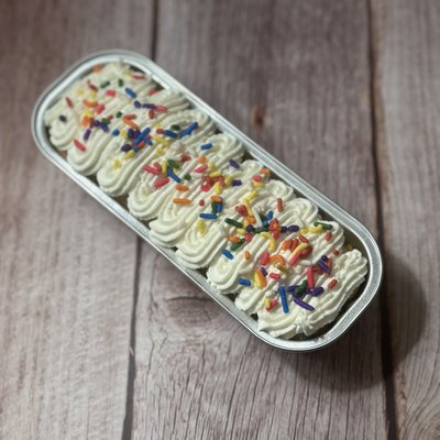 Funfetti cake with buttercream