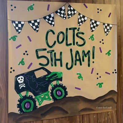 Small Square 35” x35” Banner 