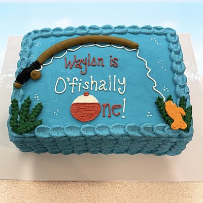 Custom 1/4 Sheet Cake