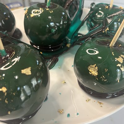 Candy Dipped Apples 