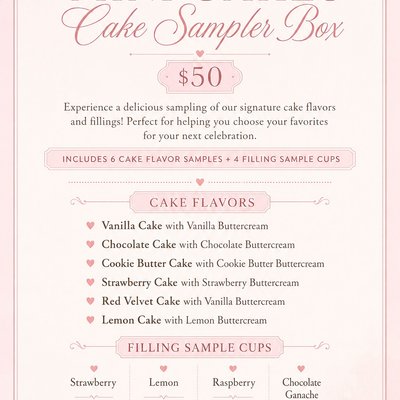 Cake Sampler Box 