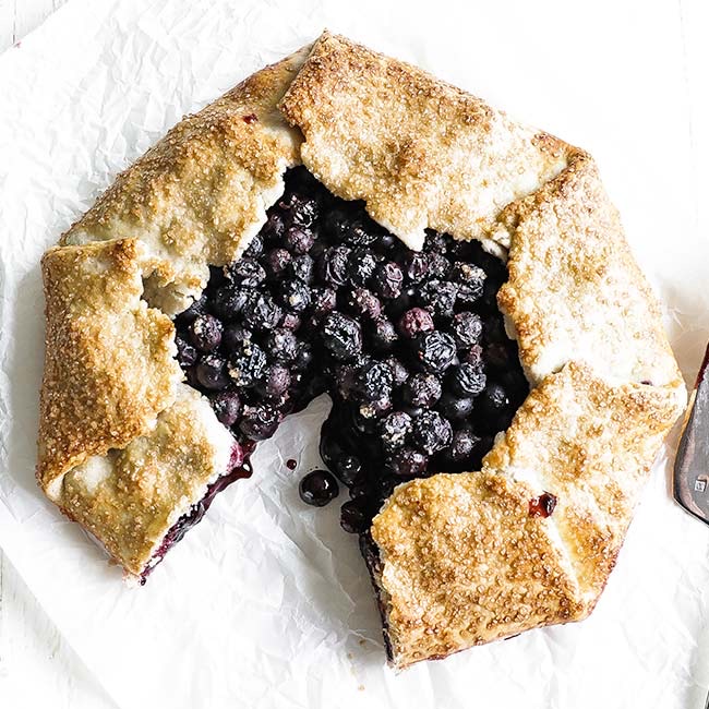 Blueberry Galette 