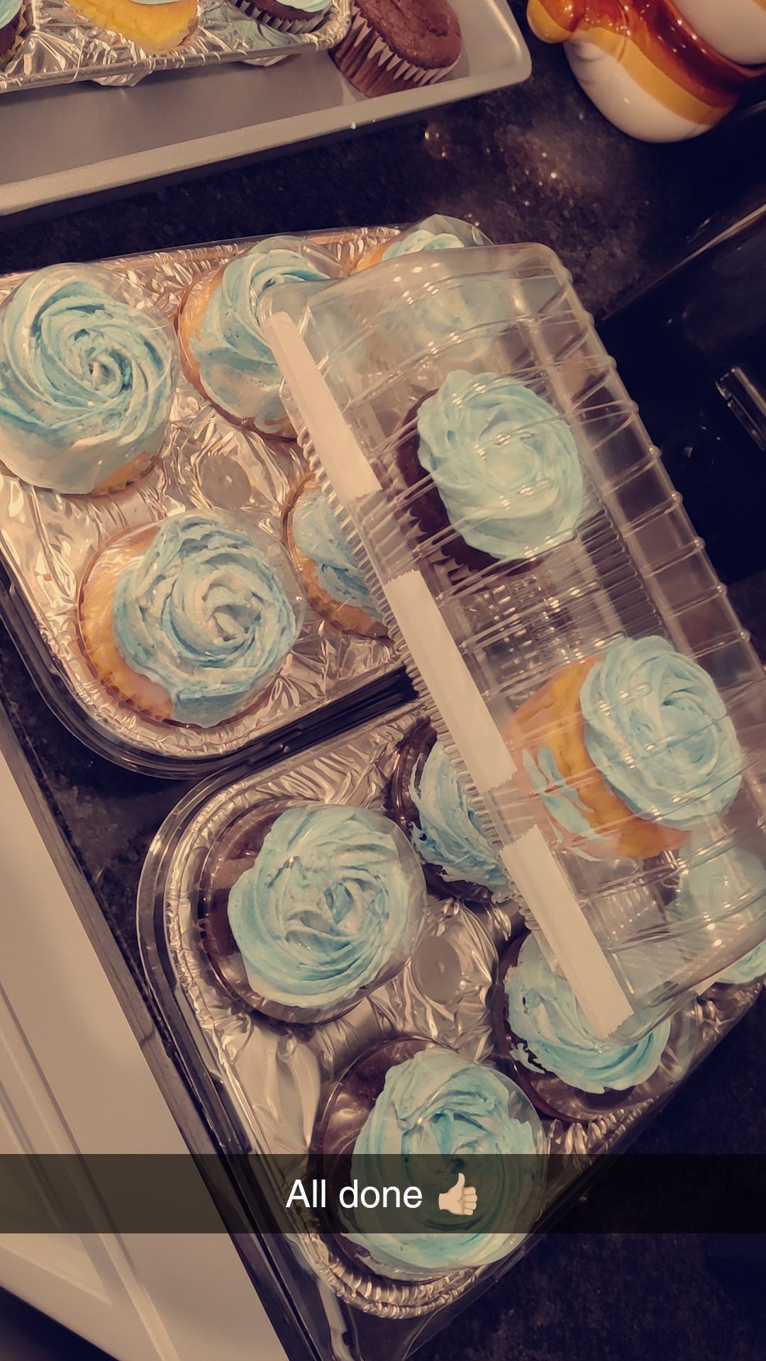 Gluten Free Vanilla Cupcakes(6) Or (12)