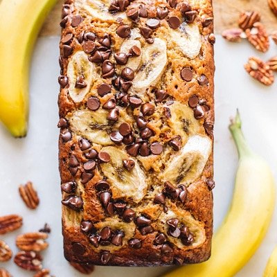 Chocolate Chip Banana Bread 