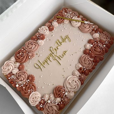 Quarter Sheet Cake