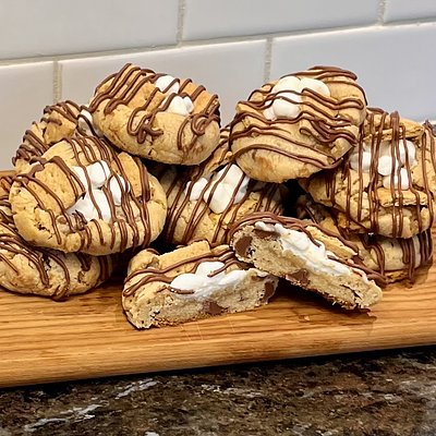 2 oz S’Mores Stuffed Cookie - One Dozen