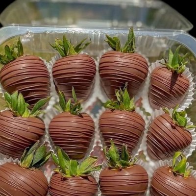 Classic chocolate covered strawberries