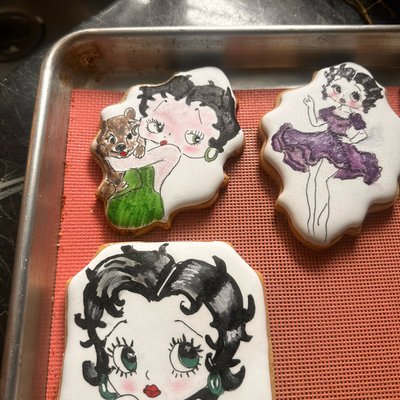 Betty Boop Sugar Cookie 