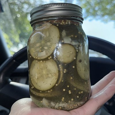 Fresh Dill Pickles 1 Pint (check “i”)