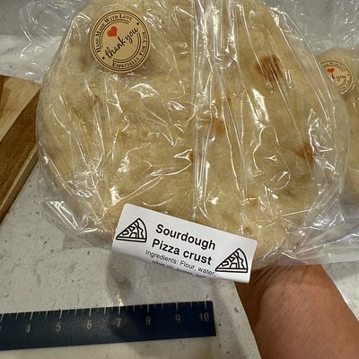 Par Baked sourdough Personal Pizza Crust 2pk