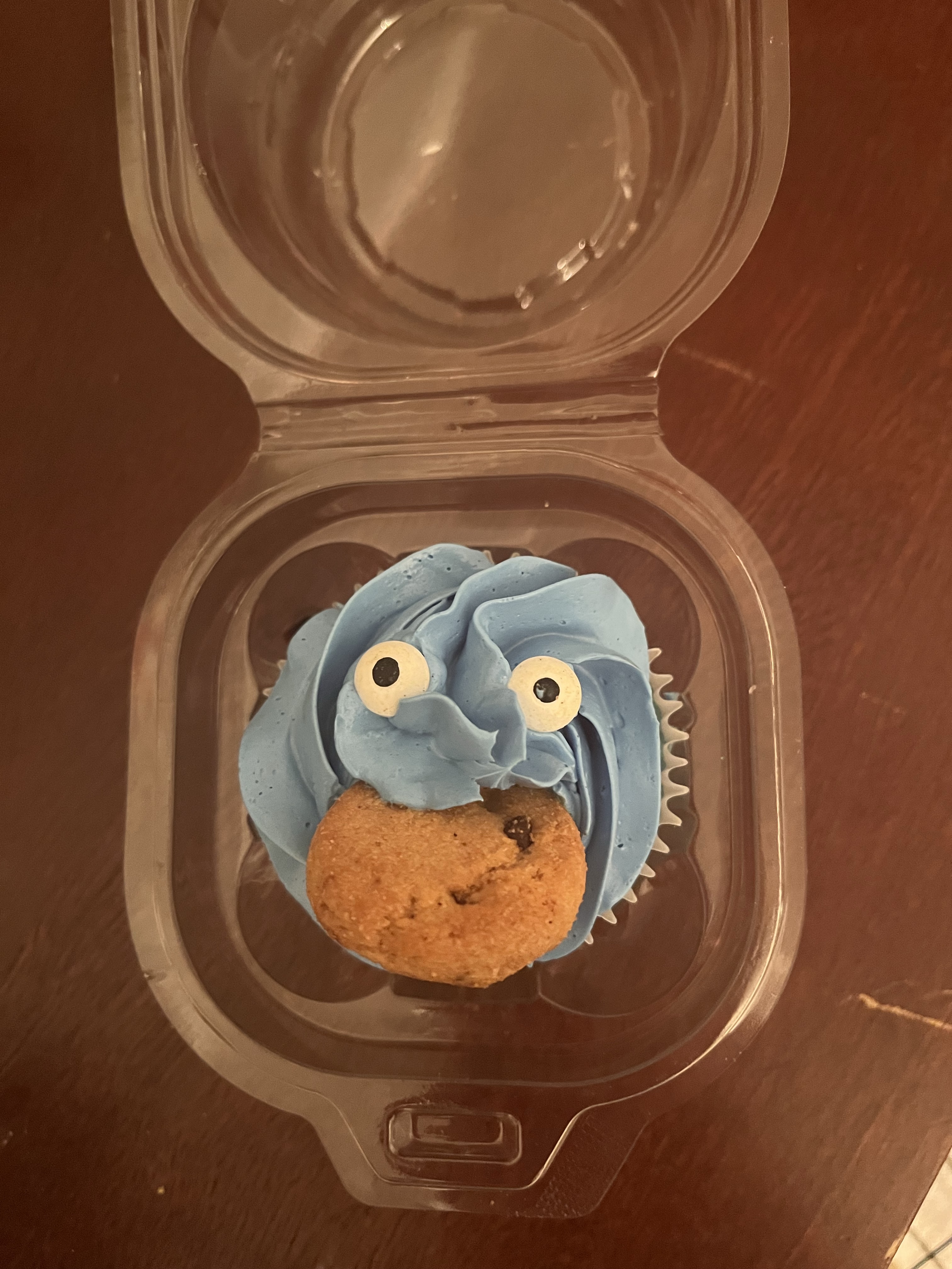 C Is For Cookie cupcake