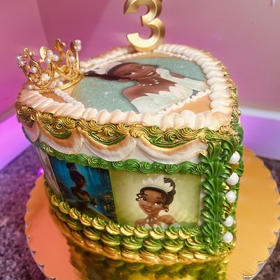 8in Heart Cake 3 layer