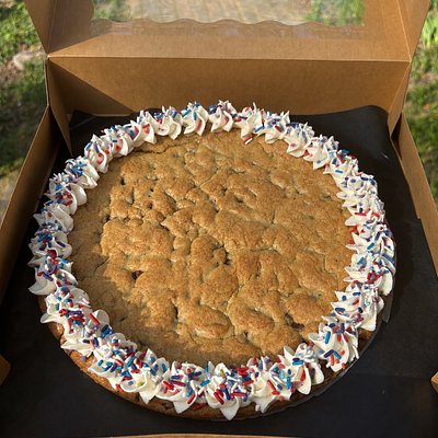 Fourth Of July Cookie Cake