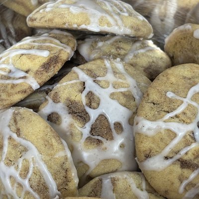 Cinnamon Role Sugar Cookies