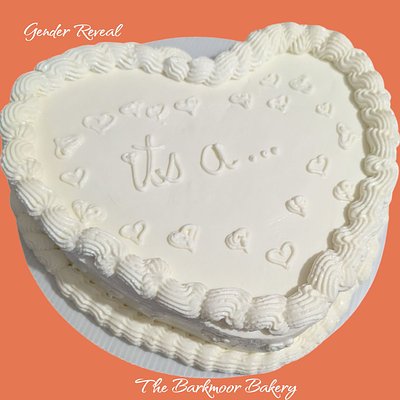 10" Heart Shape Cake