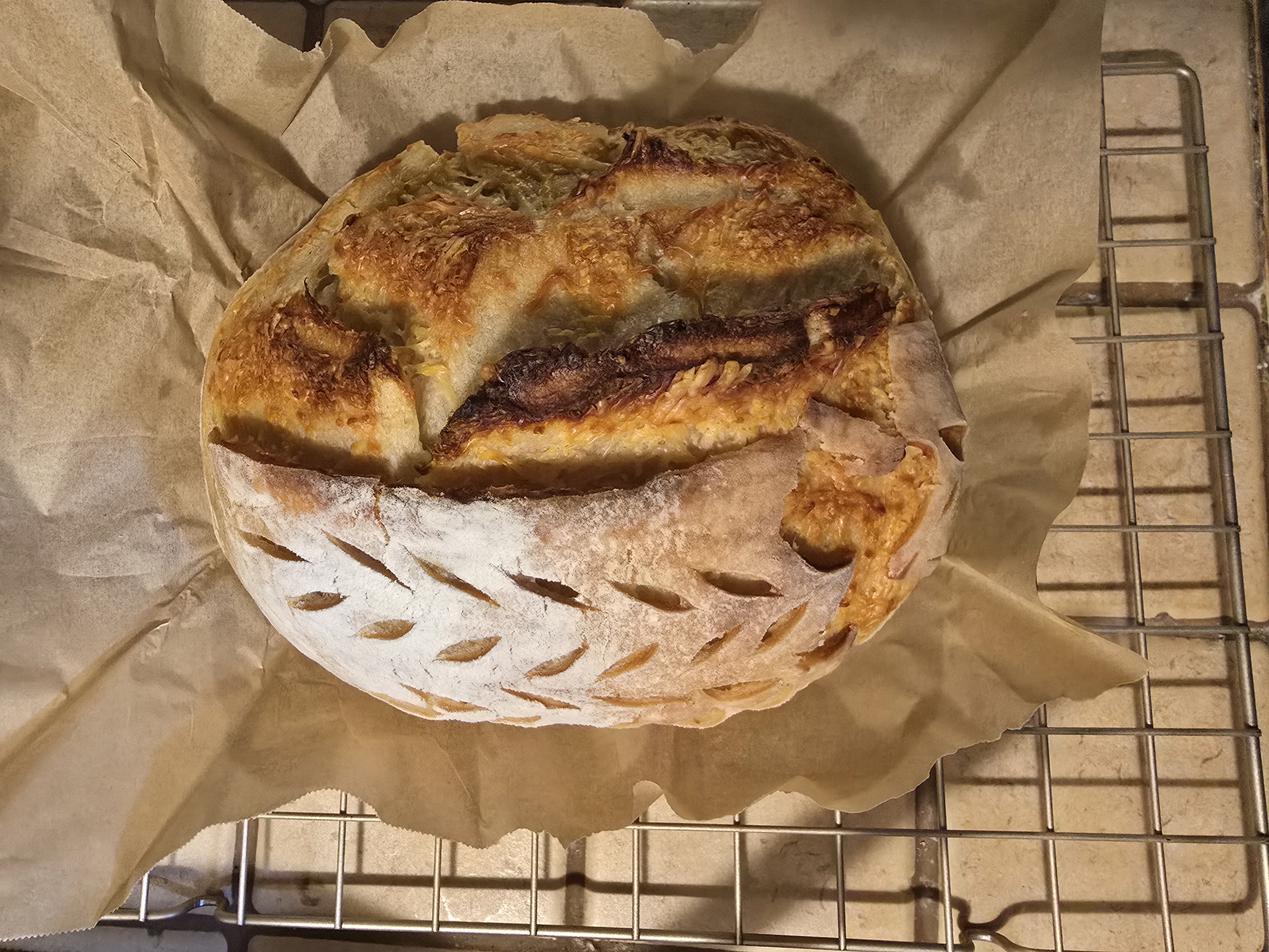Flavored Sourdough Loaf