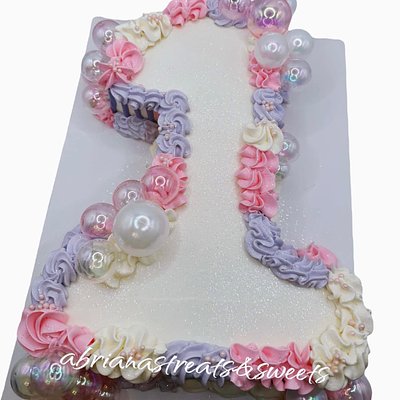 Number Cake Single Digit (12 Servings)