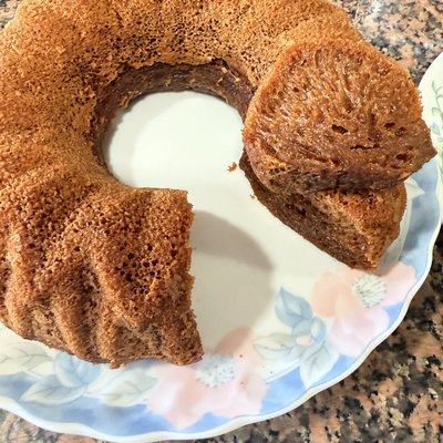 Coffee Honeycomb Cake (Bundt)
