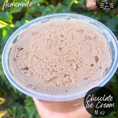 12 Oz Homemade Chocolate Ice Cream 
