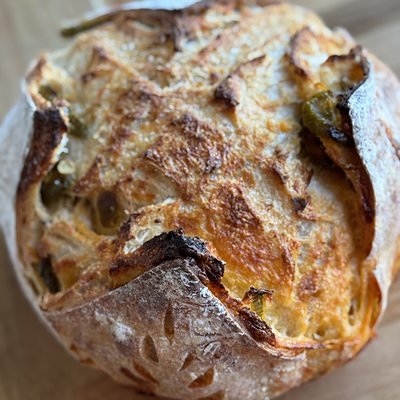 Jalepeno Cheddar loaf 