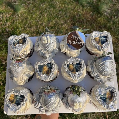 Glam Cupcake Box