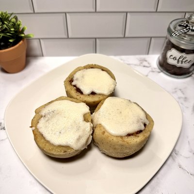 Keto Maple Pecan Sourdough Cinnamon Rolls