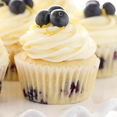 Lemon Blueberry Cupcakes
