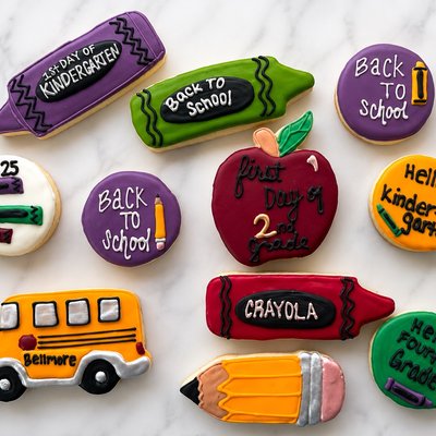 Back To School Cookies 
