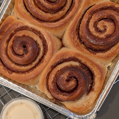 Sourdough Cinnamon rolls!
