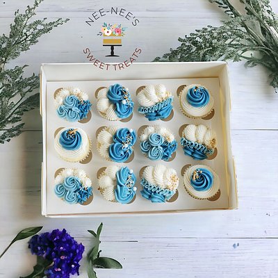 Specialty Piped Cupcakes