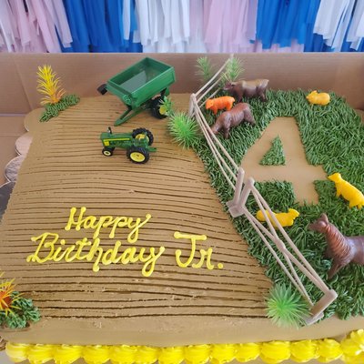 1/2 Sheet Cake