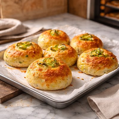 Bagels Double Cheddar & Double Jalapeño (6)