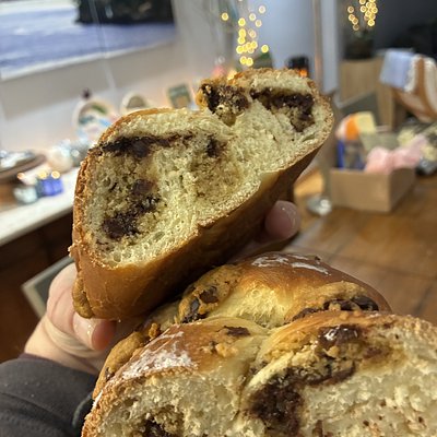 Chocolate Chip Cookie Stuffed Challah