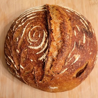 Garlic Rosemary Sourdough