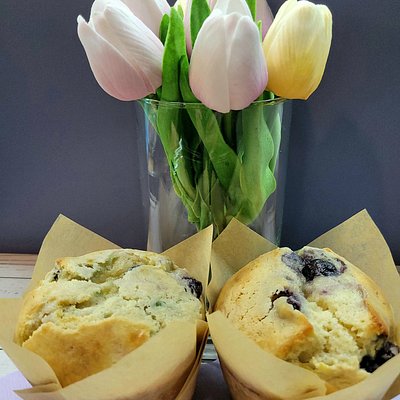 Jumbo Lemon Blueberry Muffins (2)